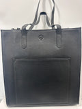 Second Nature Leather Standup, Flat bottom Tote ST69