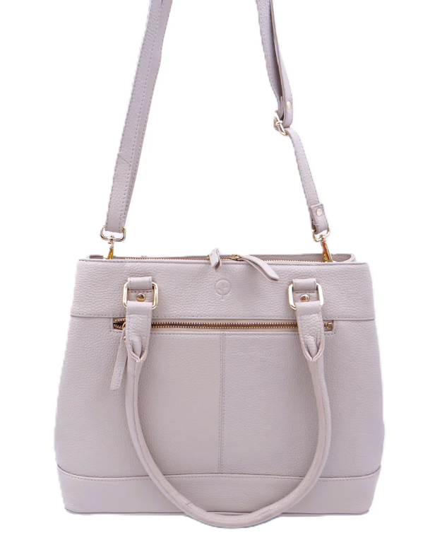 Second Nature Large Leather York Tote YK13