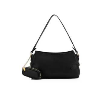 Black Caviar Messina East West Shoulder Bag