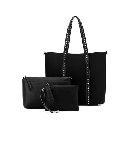 Black Caviar Rogue 3 Piece Handbag