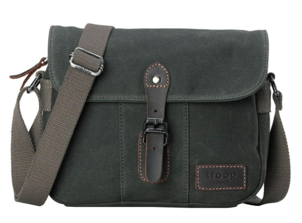 Troop London Heritage Canvas Across Body Bag
