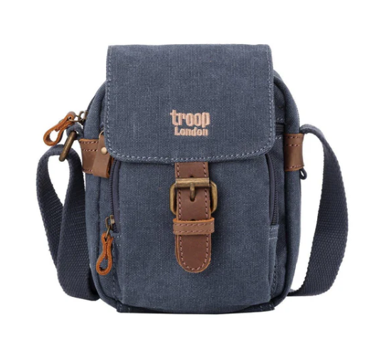Troop London Classic Canvas Across Body Bag