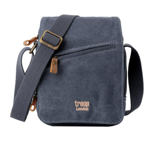Troop London Classic Canvas Across Body Bag