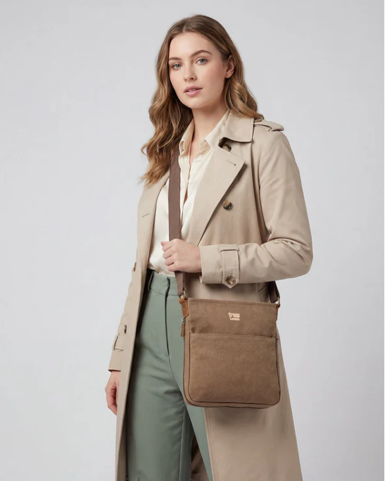 Troop London Classic Canvas Across Body Bag