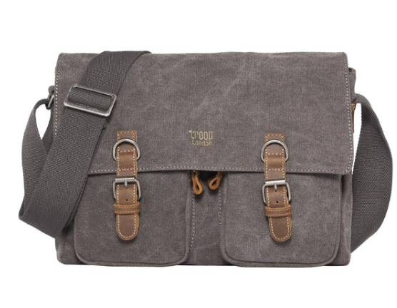 Troop London Classic Canvas Messenger Bag