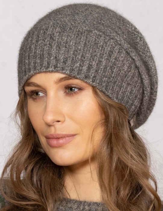 Noble Wilde Moss Stitch Baggie Beanie