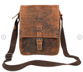 S&S London S-526 Leather Mini Messenger