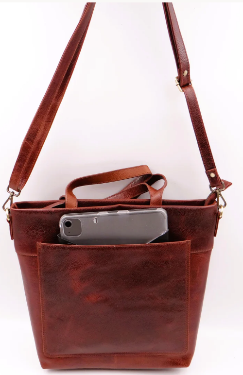Second Nature Large Leather Tote ST78