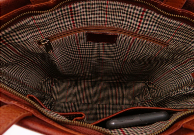 Second Nature Large Leather Tote ST78