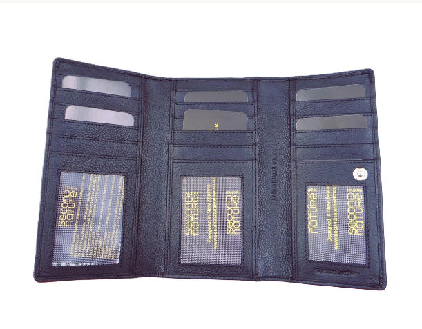 Second Nature Large Leather Wallet C010