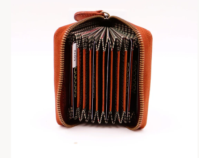 Second Nature Womens Leather Card Wallet C012