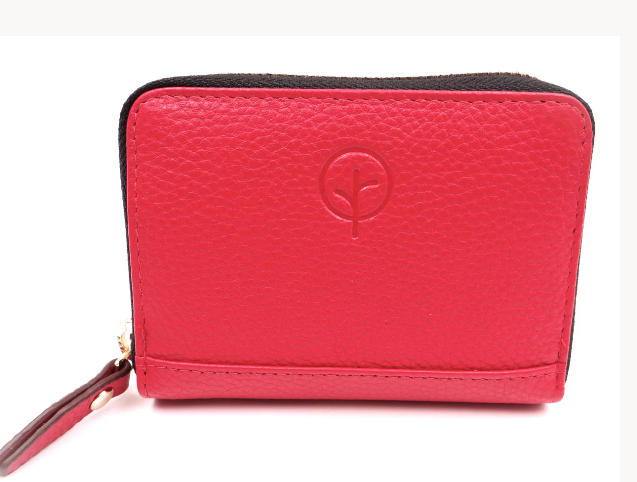 Second Nature Womens Leather Card Wallet C012
