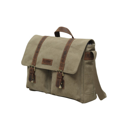 The Commuter Canvas Satchel 15"