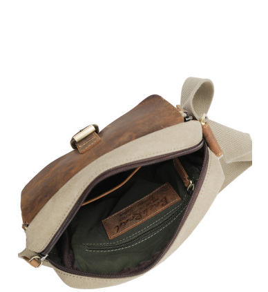 The Voyager Canvas Crossbody Bag