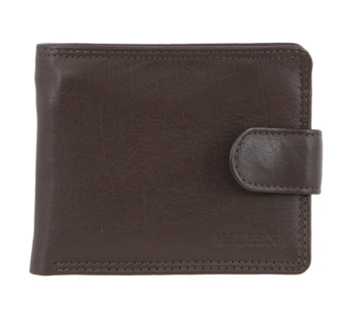 Milleni Men's Leather RFID Tab Wallet C10540