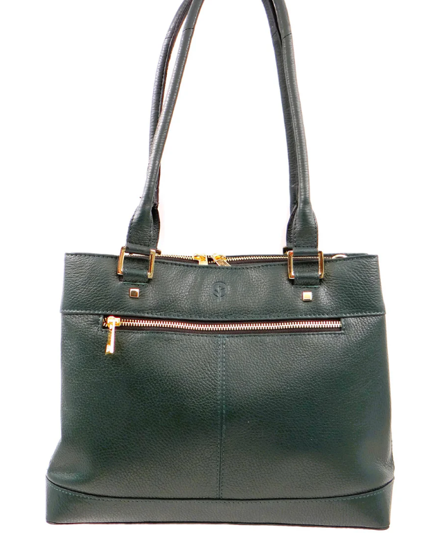 Second Nature Large Leather York Tote YK13