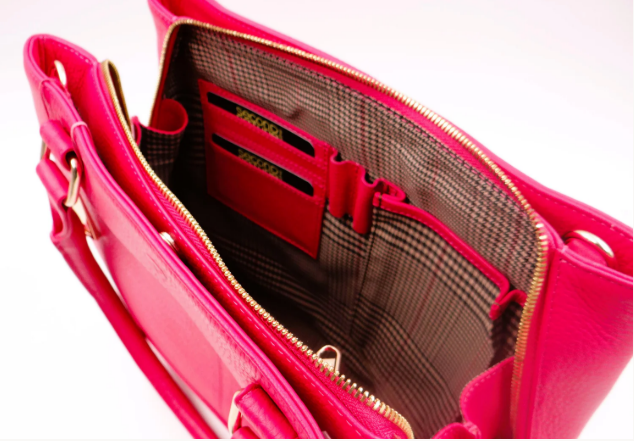Second Nature Large Leather York Tote YK13