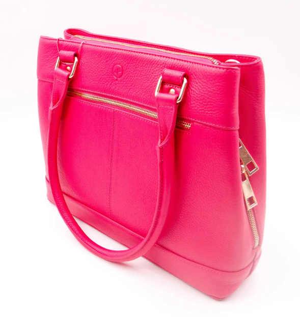 Second Nature Large Leather York Tote YK13