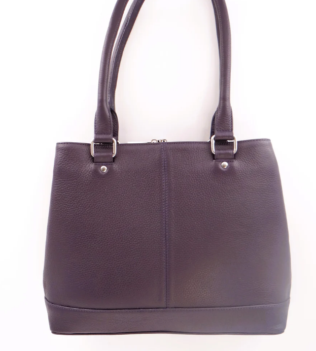 Second Nature Large Leather York Tote YK13