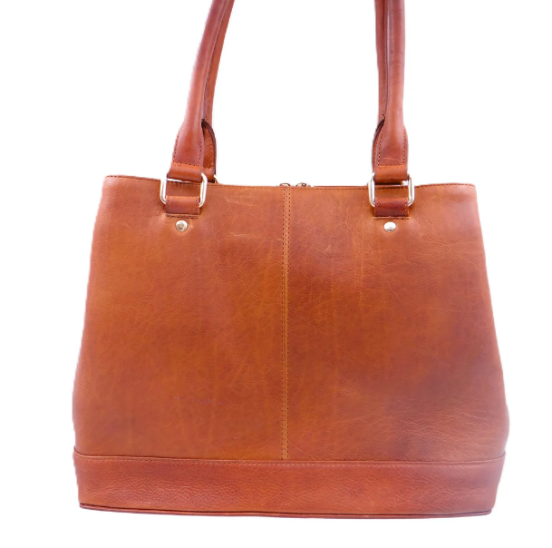 Second Nature Large Leather York Tote YK13