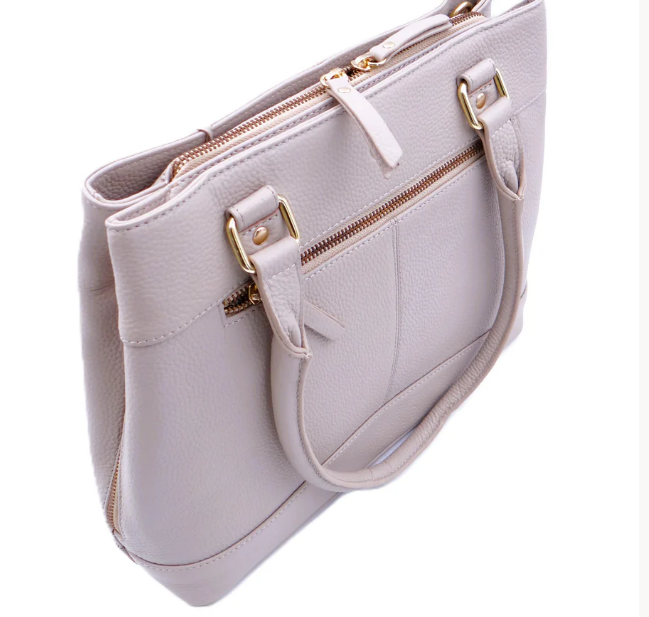 Second Nature Large Leather York Tote YK13