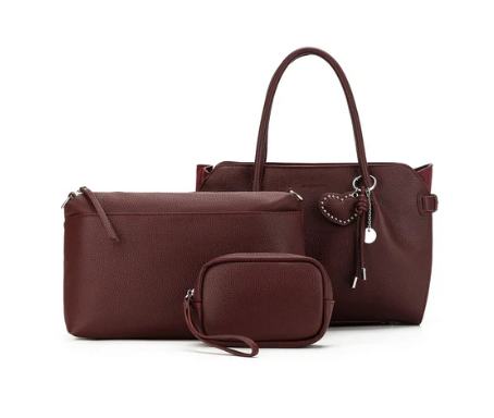 Black Caviar Alexandra 3 Piece Handbag
