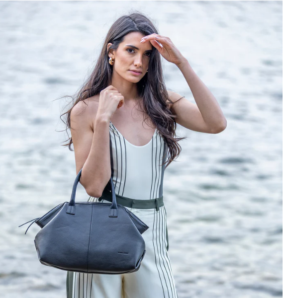 Black Caviar Camryn 3 Piece Bowler Bag