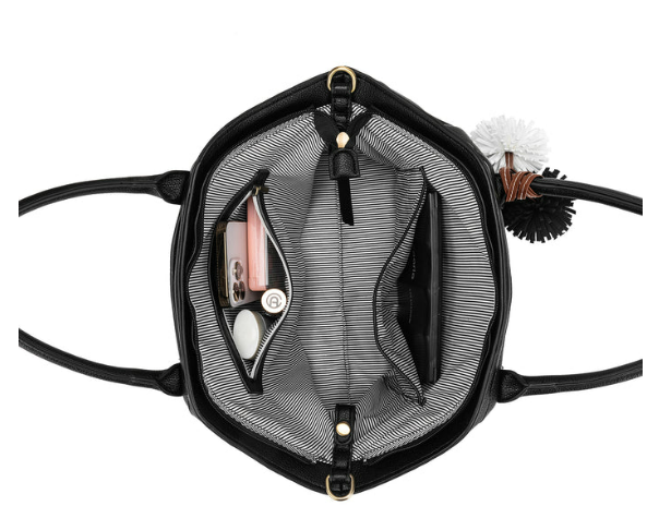 Black Caviar Camryn 3 Piece Bowler Bag