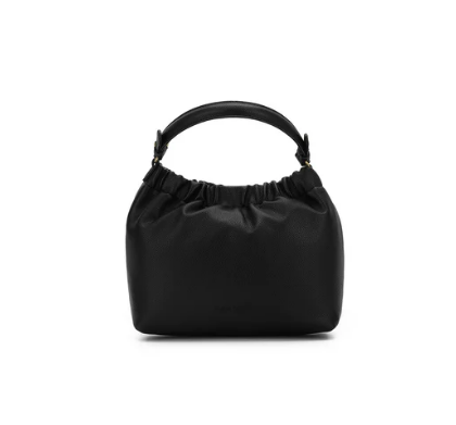 Black Caviar Catalina Bamboo Handle Xbody Bag