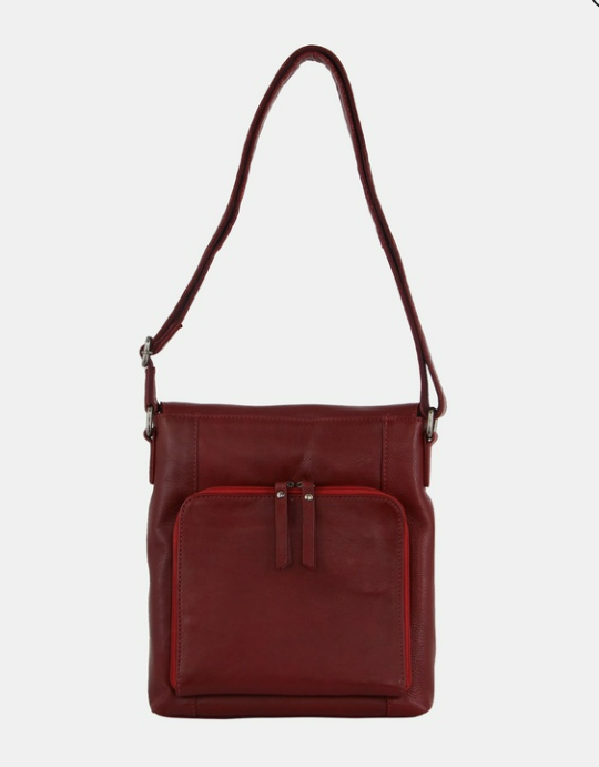 Milleni Leather Cross Body Leather Handbag 9470