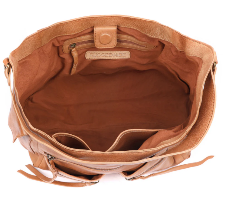 Rugged Hide Flinders Leather Handbag