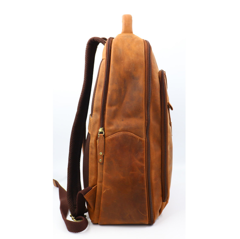 Baron Back Road Leather Back Pack