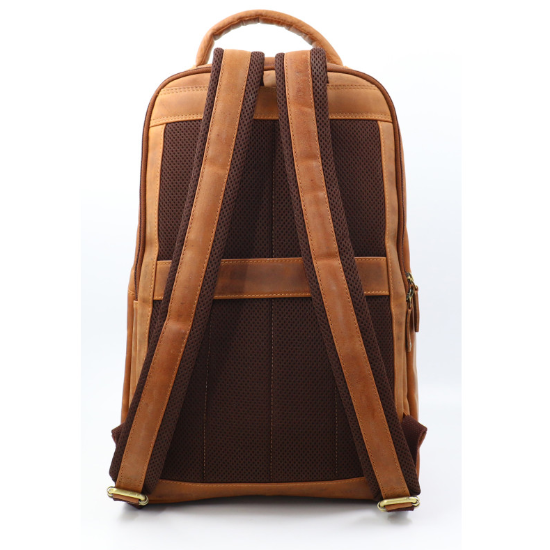 Baron Back Road Leather Back Pack