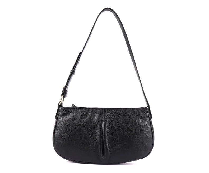 Rugged Hide Athens Leather Handbag
