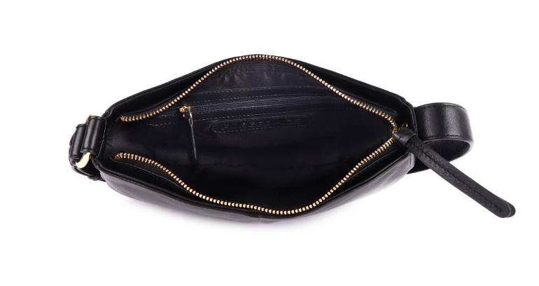 Rugged Hide Athens Leather Handbag