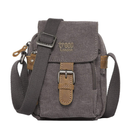 Troop London Classic Canvas Across Body Bag