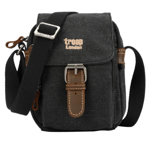 Troop London Classic Canvas Across Body Bag