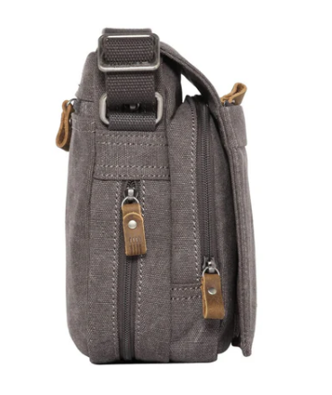Canvas Across Body Bag with Organiser | TRP0220