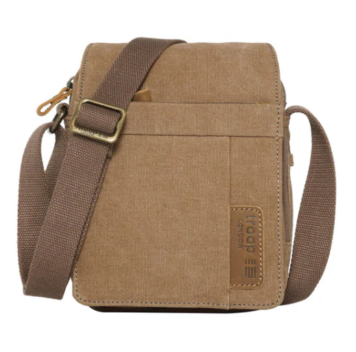 Canvas Across Body Bag with Organiser | TRP0220