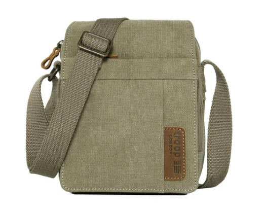 Canvas Across Body Bag with Organiser | TRP0220