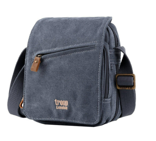 Troop London Classic Canvas Across Body Bag