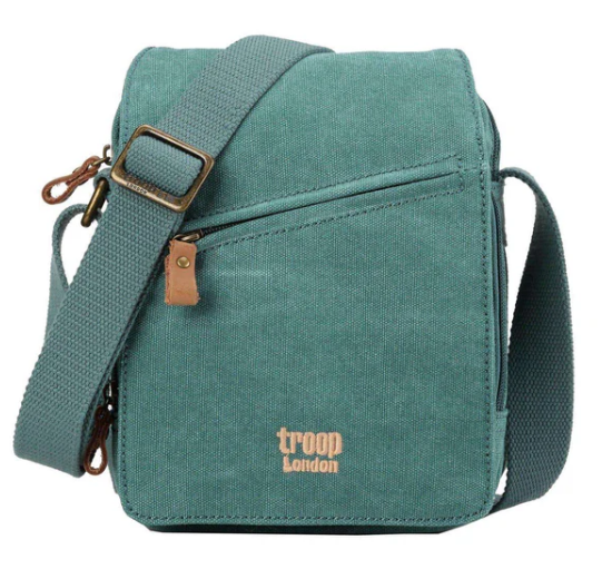 Troop London Classic Canvas Across Body Bag