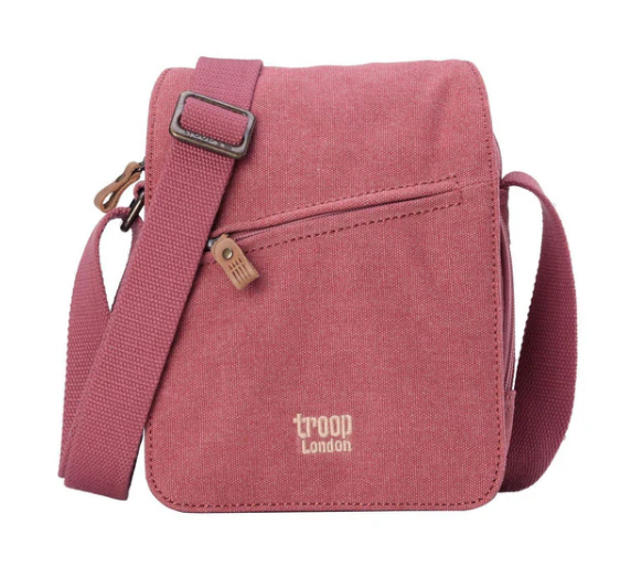 Troop London Classic Canvas Across Body Bag