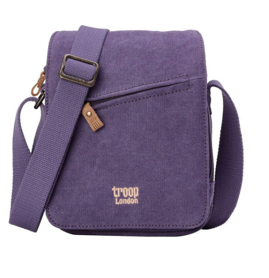 Troop London Classic Canvas Across Body Bag
