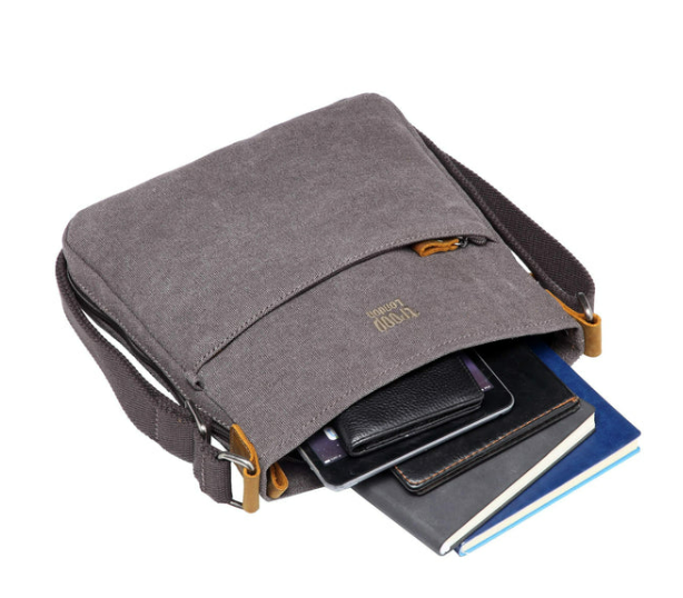Troop London Classic Canvas Across Body Bag
