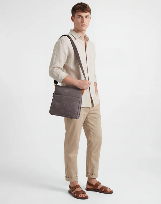 Troop London Classic Canvas Across Body Bag