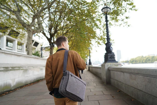 Troop London Classic Canvas Laptop Messenger Bag