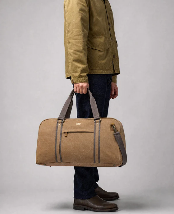 Troop London Classic Canvas Travel Duffel Bag