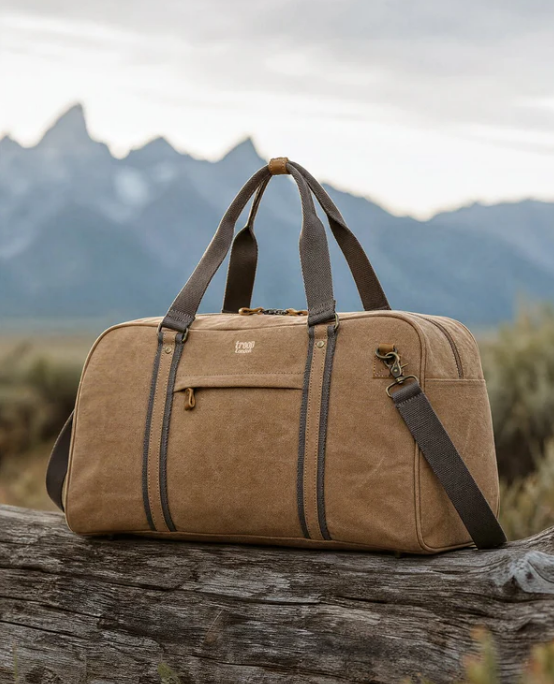Troop London Classic Canvas Travel Duffel Bag