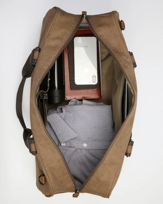 Troop London Classic Canvas Travel Duffel Bag